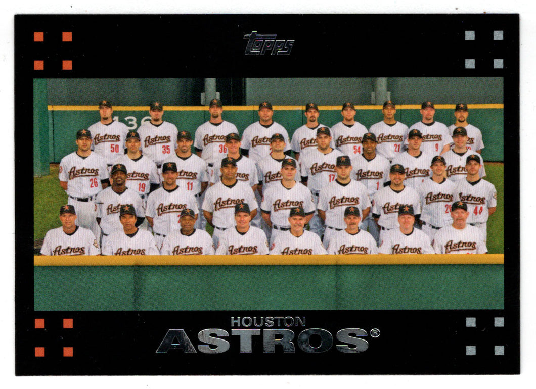 Houston Astros - Team Leaders & Stats (MLB Baseball Card) 2007 Topps # 233 Mint
