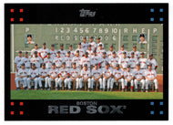 Boston Red Sox - Team Leaders & Stats (MLB Baseball Card) 2007 Topps # 236 Mint