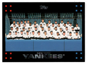 New York Yankees - Team Leaders & Stats (MLB Baseball Card) 2007 Topps # 239 Mint
