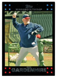 Ron Gardenhire - Minnesota Twins - Manager (MLB Baseball Card) 2007 Topps # 248 Mint