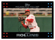 Jimmy Rollins - Philadelphia Phillies (MLB Baseball Card) 2007 Topps # 265 Mint