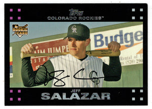 Jeff Salazar - Colorado Rockies (MLB Baseball Card) 2007 Topps # 272 Mint