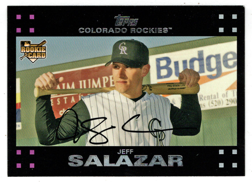 Jeff Salazar - Colorado Rockies (MLB Baseball Card) 2007 Topps # 272 Mint