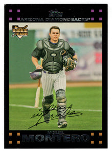 Miguel Montero - Arizona Diamondbacks (MLB Baseball Card) 2007 Topps # 273 Mint