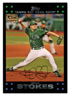 Brian Stokes - Tampa Bay Devil Rays (MLB Baseball Card) 2007 Topps # 276 Mint