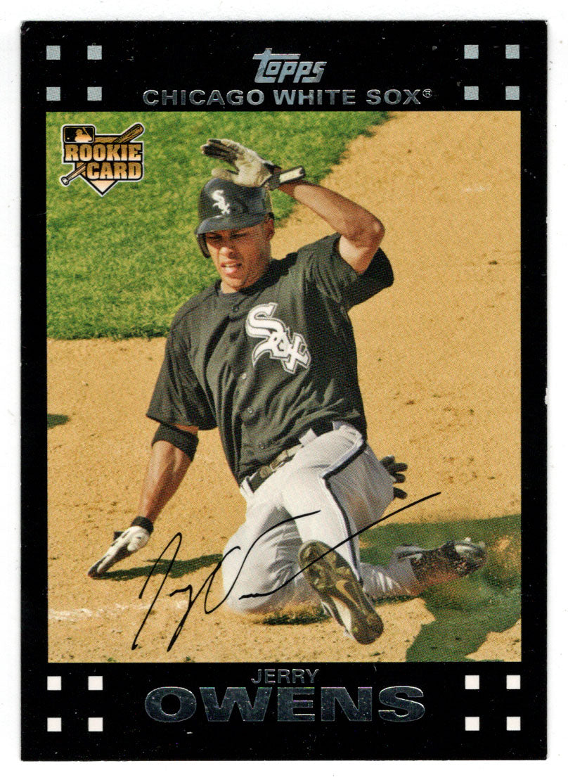 Jerry Owens - Chicago White Sox (MLB Baseball Card) 2007 Topps # 284 Mint