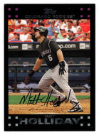 Matt Holliday - Colorado Rockies (MLB Baseball Card) 2007 Topps # 290 Mint