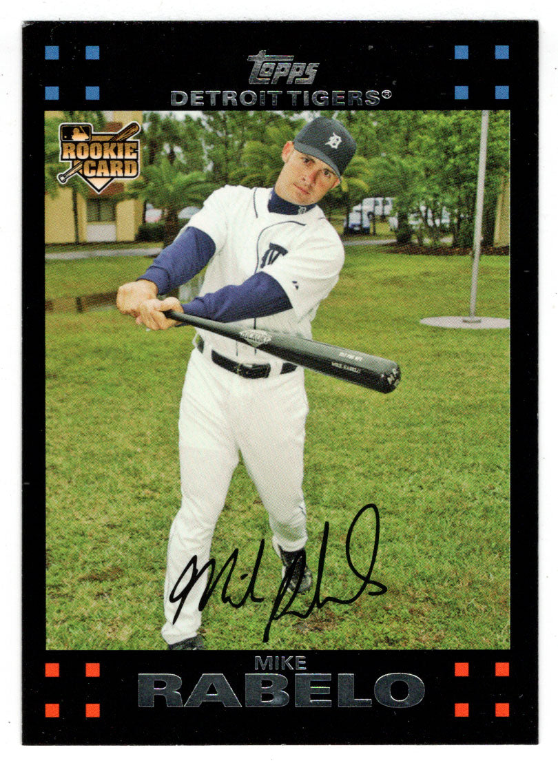 Mike Rabelo RC - Detroit Tigers (MLB Baseball Card) 2007 Topps # 294 Mint