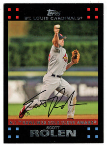 Scott Rolen - St. Louis Cardinals - Golden Glove Award (MLB Baseball Card) 2007 Topps # 302 Mint