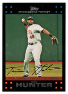 Torii Hunter - Minnesota Twins - Golden Glove Award (MLB Baseball Card) 2007 Topps # 307 Mint