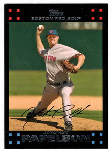 Jonathan Papelbon - Boston Red Sox (MLB Baseball Card) 2007 Topps # 310 Mint