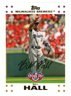 Bill Hall - Milwaukee Brewers (MLB Baseball Card) 2007 Topps Opening Day # 8 Mint