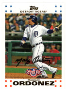 Magglio Ordonez - Detroit Tigers (MLB Baseball Card) 2007 Topps Opening Day # 15 Mint
