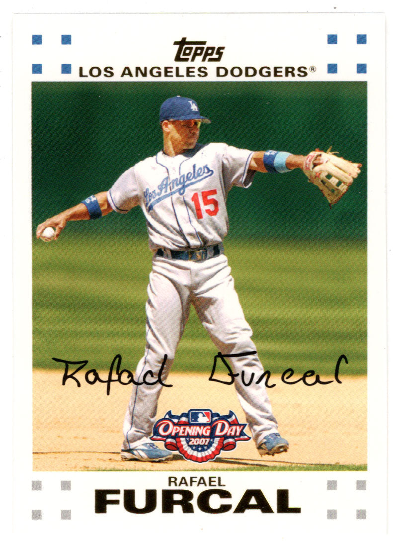 Rafael Furcal - Los Angeles Dodgers (MLB Baseball Card) 2007 Topps Opening Day # 16 Mint