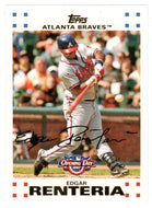 Edgar Renteria - Atlanta Braves (MLB Baseball Card) 2007 Topps Opening Day # 20 Mint