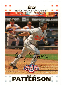 Corey Patterson - Baltimore Orioles (MLB Baseball Card) 2007 Topps Opening Day # 44 Mint