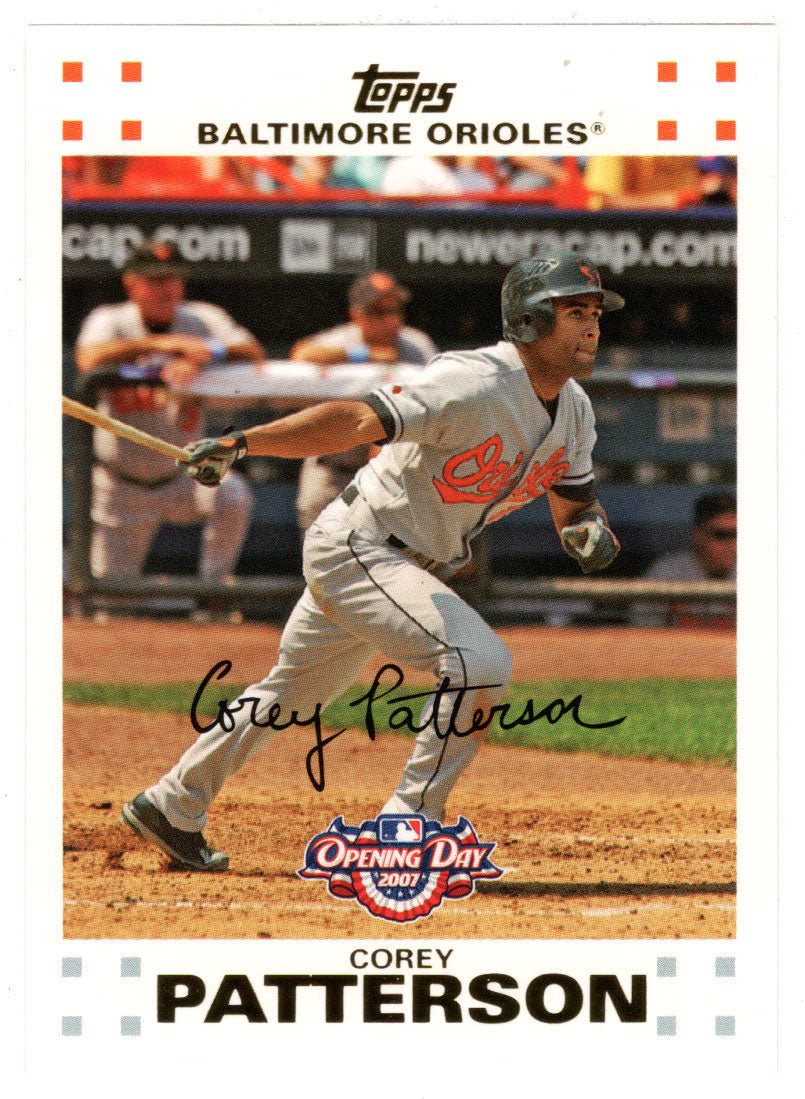 Corey Patterson - Baltimore Orioles (MLB Baseball Card) 2007 Topps Opening Day # 44 Mint