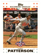 Corey Patterson - Baltimore Orioles (MLB Baseball Card) 2007 Topps Opening Day # 44 Mint