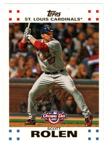 Scott Rolen - St. Louis Cardinals (MLB Baseball Card) 2007 Topps Opening Day # 53 Mint