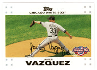 Javier Vazquez - Chicago White Sox (MLB Baseball Card) 2007 Topps Opening Day # 56 Mint