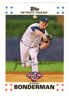 Jeremy Bonderman - Detroit Tigers (MLB Baseball Card) 2007 Topps Opening Day # 57 Mint