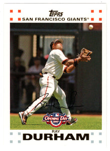 Ray Durham - San Francisco Giants (MLB Baseball Card) 2007 Topps Opening Day # 78 Mint