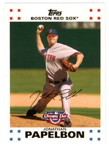 Jonathan Papelbon - Boston Red Sox (MLB Baseball Card) 2007 Topps Opening Day # 84 Mint