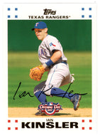 Ian Kinsler - Texas Rangers (MLB Baseball Card) 2007 Topps Opening Day # 92 Mint