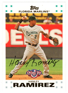 Hanley Ramirez - Florida Marlins (MLB Baseball Card) 2007 Topps Opening Day # 94 Mint