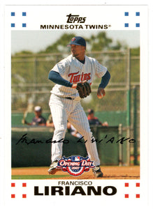 Francisco Liriano - Minnesota Twins (MLB Baseball Card) 2007 Topps Opening Day # 98 Mint