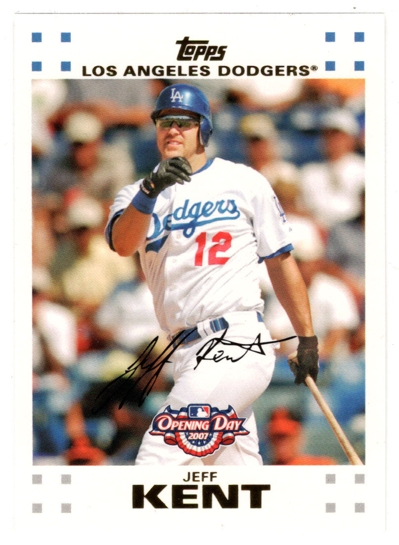 Jeff Kent - Los Angeles Dodgers (MLB Baseball Card) 2007 Topps Opening Day # 102 Mint