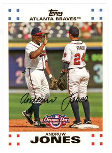 Andruw Jones - Atlanta Braves (MLB Baseball Card) 2007 Topps Opening Day # 114 Mint