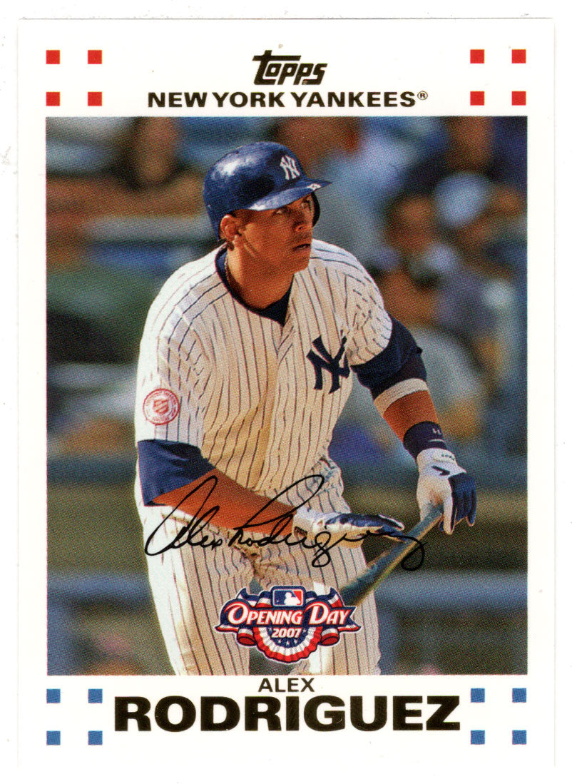 Alex Rodriguez - New York Yankees (MLB Baseball Card) 2007 Topps Opening Day # 119 Mint