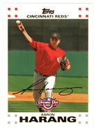 Aaron Harang - Cincinnati Reds (MLB Baseball Card) 2007 Topps Opening Day # 128 Mint