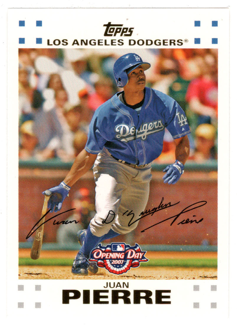 Juan Pierre - Los Angeles Dodgers (MLB Baseball Card) 2007 Topps Opening Day # 132 Mint