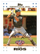 Alex Rios - Toronto Blue Jays (MLB Baseball Card) 2007 Topps Opening Day # 146 Mint