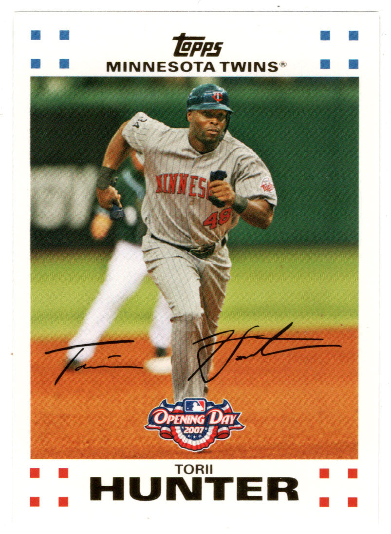 Torii Hunter - Minnesota Twins (MLB Baseball Card) 2007 Topps Opening Day # 152 Mint
