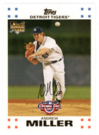 Andrew Miller RC - Detroit Tigers (MLB Baseball Card) 2007 Topps Opening Day # 153 Mint