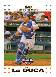Paul Lo Duca - New York Mets (MLB Baseball Card) 2007 Topps Opening Day # 156 Mint