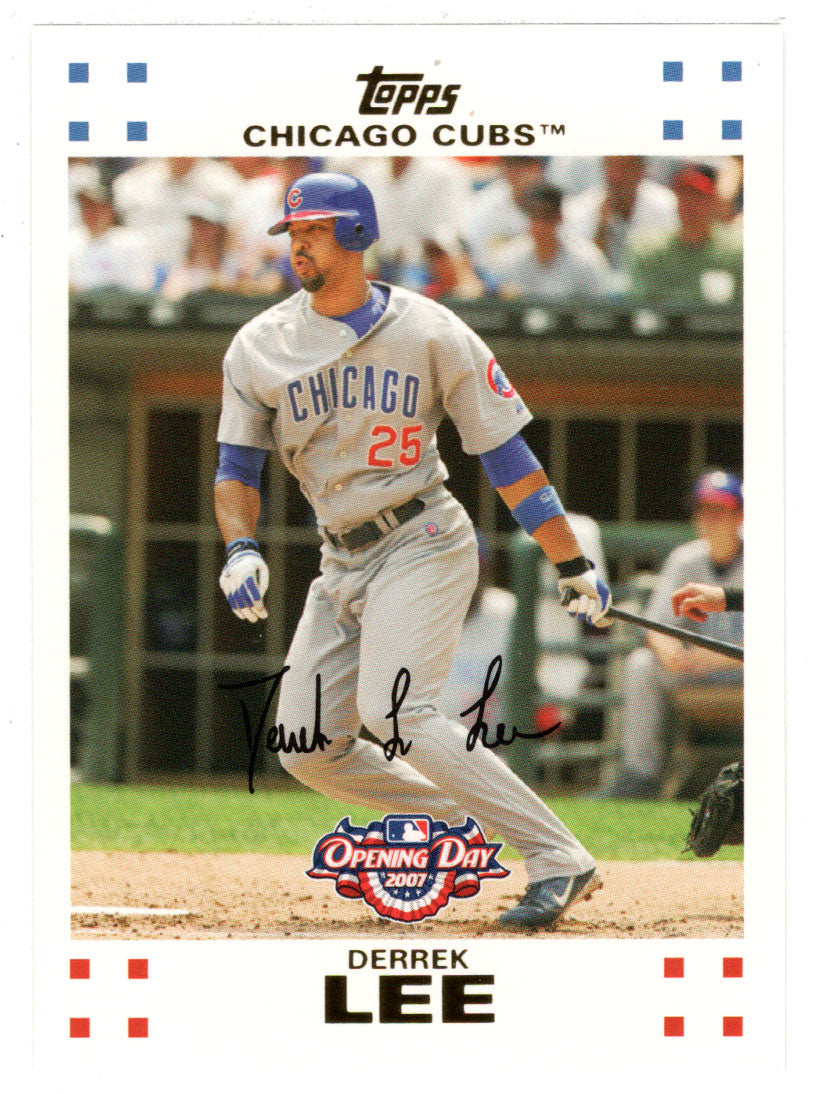 Derrek Lee - Chicago Cubs (MLB Baseball Card) 2007 Topps Opening Day # 161 Mint