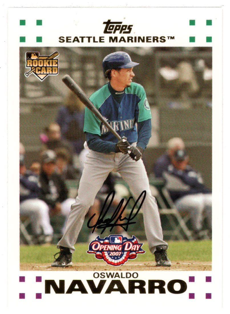 Oswaldo Navarro RC - Seattle Mariners (MLB Baseball Card) 2007 Topps Opening Day # 171 Mint
