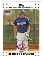 Drew Anderson RC - Milwaukee Brewers (MLB Baseball Card) 2007 Topps Opening Day # 183 Mint
