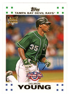 Delmon Young - Tampa Bay Devil Rays (MLB Baseball Card) 2007 Topps Opening Day # 188 Mint