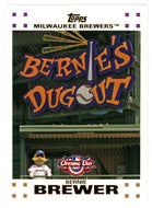 Bernie Brewer - Milwaukee Brewers - Mascot (MLB Baseball Card) 2007 Topps Opening Day # 201 Mint