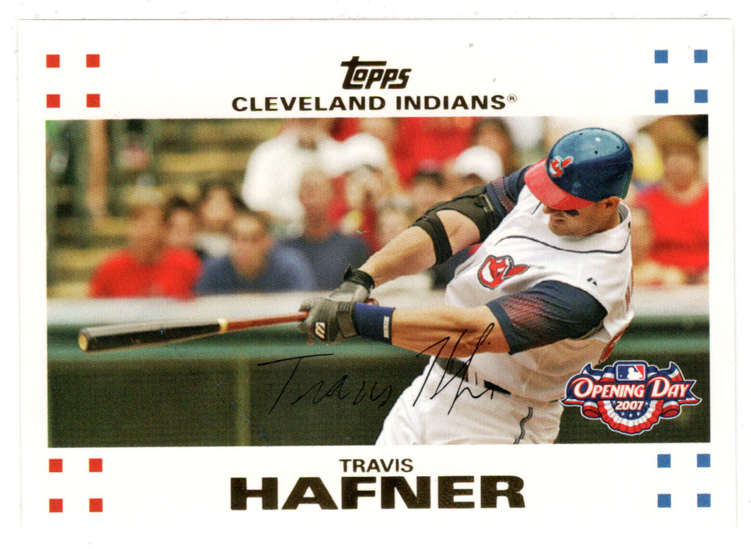 Travis Hafner - Cleveland Indians (MLB Baseball Card) 2007 Topps Opening Day # 202 Mint