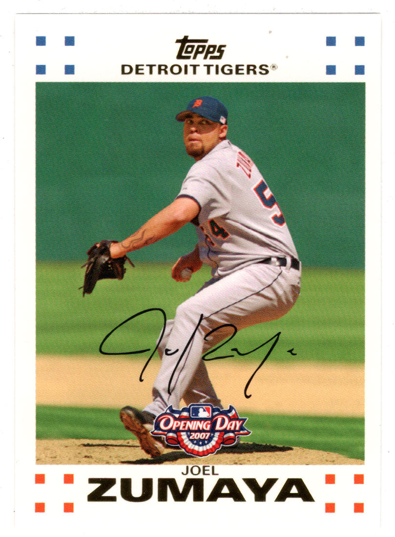 Joel Zumaya - Detroit Tigers (MLB Baseball Card) 2007 Topps Opening Day # 210 Mint