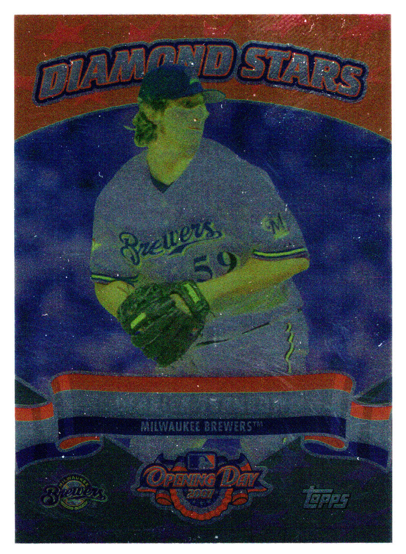 Derrick Turnbow - Milwaukee Brewers - Diamond Stars (MLB Baseball Card) 2007 Topps Opening Day # DS 8 Mint