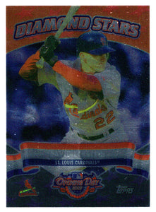 David Eckstein - St. Louis Cardinals - Diamond Stars (MLB Baseball Card) 2007 Topps Opening Day # DS 19 Mint