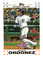 Magglio Ordonez 1131/2007 - Detroit Tigers - GOLD (MLB Baseball Card) 2007 Topps Opening Day # 15 Mint