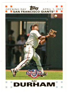 Ray Durham 1125/2007 - San Francisco Giants - GOLD (MLB Baseball Card) 2007 Topps Opening Day # 78 Mint